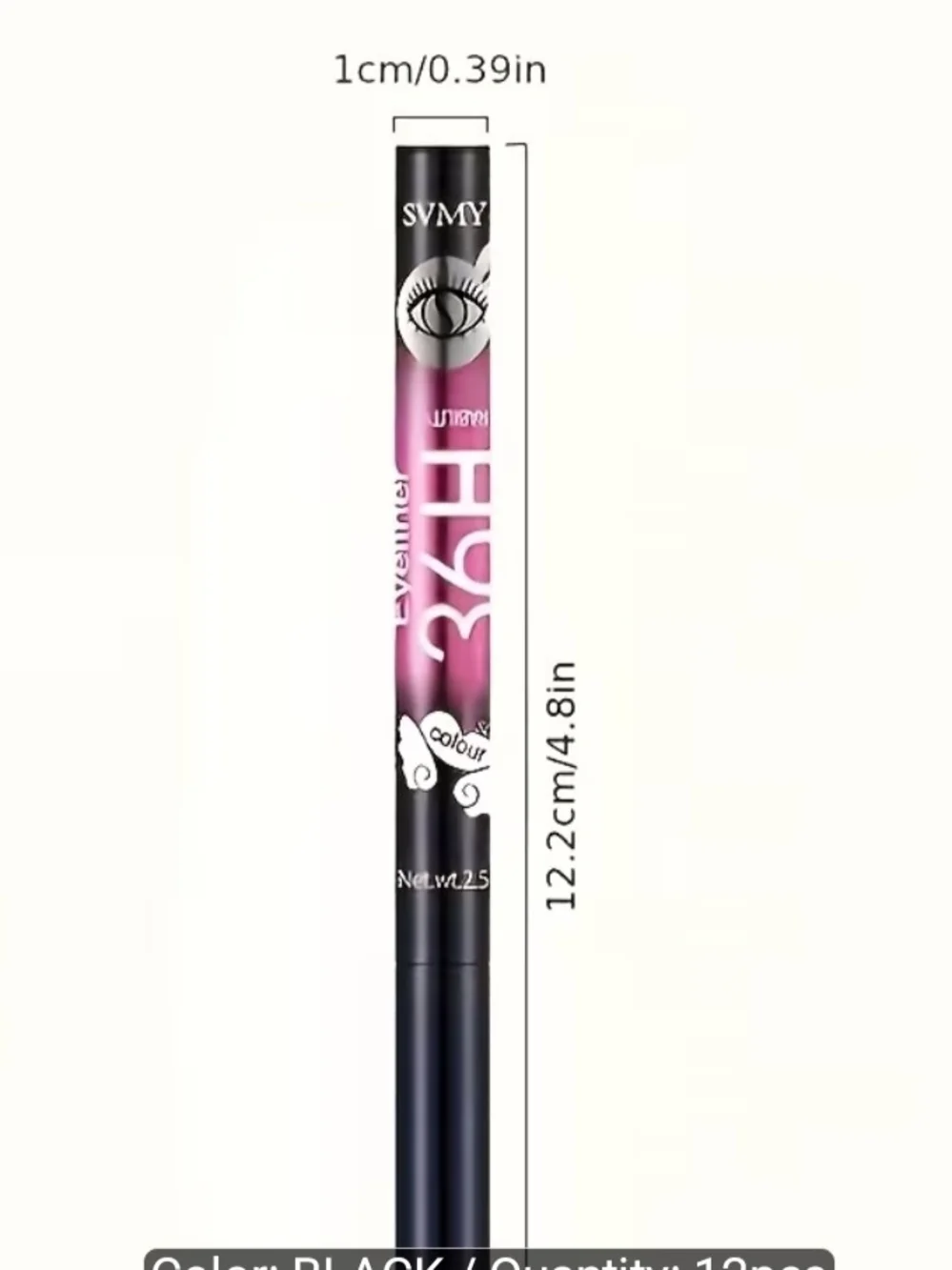 36H Long-Wear Eyeliner — Black
